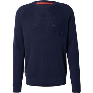 Gebreide Trui - Mustermix - Raglanmouwen - Met Borstzak en Drukknop