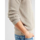 Gebreide Trui - Mustermix - Raglanärmels - Met Borstzak en Drukknop