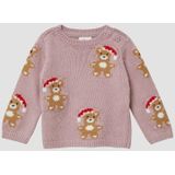 Gebreide Trui - Regular Fit - Zachte Katoenmix - Feestelijke Kerstmotieven