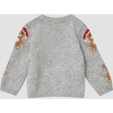 s.Oliver - Gebreide Trui - Regular Fit - Kerstmotieven