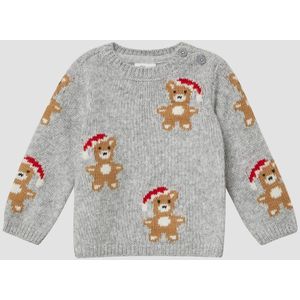 s.Oliver - Gebreide Trui - Regular Fit - Kerstmotieven