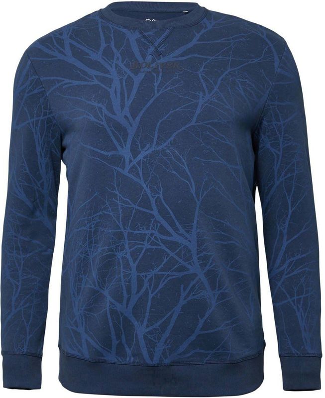 Sweatshirt - All-over-Print - Lichtgewicht - Crew Neck