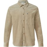 s.Oliver - Regular Fit - Overhemd - Beige - Lange Mouwen - Corduroy