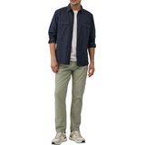 s.Oliver - Overhemd - Donkerblauw - Lange Mouwen - Met Decoratieve Stiksels