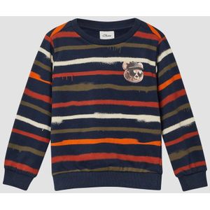 s.Oliver - Sweatshirt - Zacht - Met All-over Print