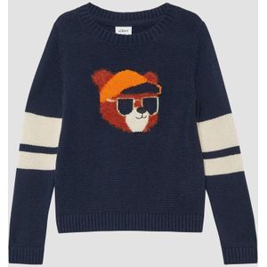 Gebreide Trui - Kleurblokken - Zachte Katoenmix