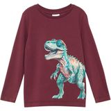 T-shirt - Lange Mouwen - Fotoprint met 3D-effect