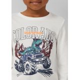 T-shirt - Lange Mouwen - Dinosaurusprint