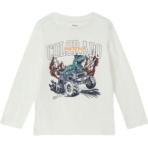 T-shirt - Lange Mouwen - Dinosaurusprint