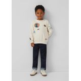 Sweatshirt - Zacht - Met 3D Prints en Borduursels