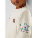 Sweatshirt - Zacht - Met 3D Prints en Borduursels