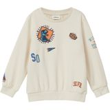 Sweatshirt - Zacht - Met 3D Prints en Borduursels