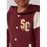 Sweatvest - Studentenjas - Zacht - Met Vaste Capuchon