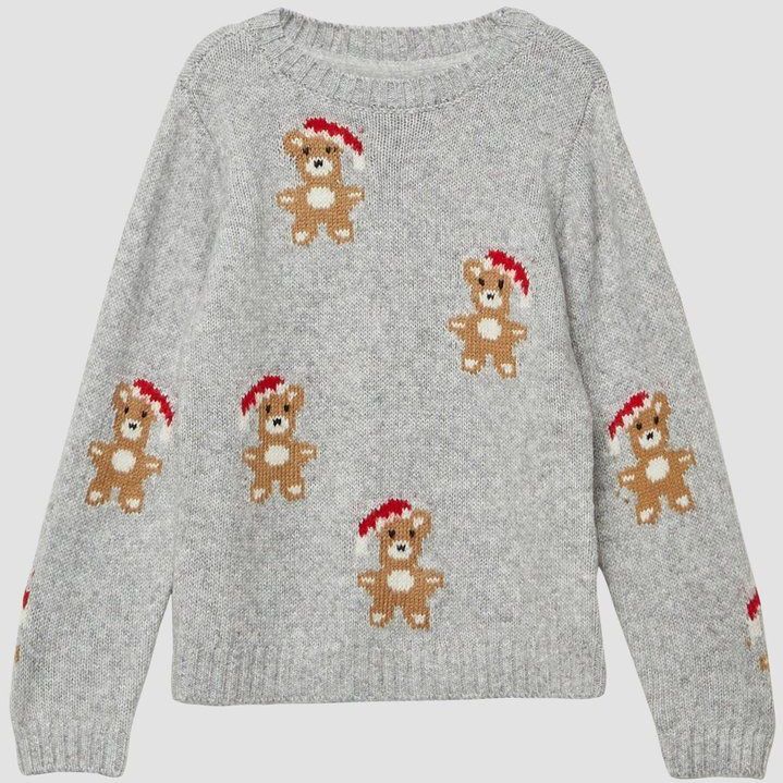 s.Oliver - Gebreide Trui - Zacht - Kerstmotieven - Intarsia-design