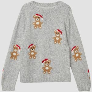 s.Oliver - Gebreide Trui - Zacht - Kerstmotieven - Intarsia-design