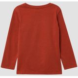 s.Oliver - T-Shirt - Casual - Elegant - Viscosemix - All-overpatroon