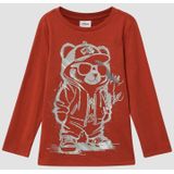 s.Oliver - T-Shirt - Casual - Elegant - Viscosemix - All-overpatroon