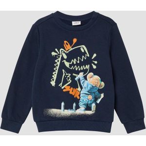 s.Oliver - Sweatshirt - Zacht - Met Fotoprint