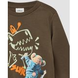 Sweatshirt - Zacht - Geborstelde Katoenmix - Normaal Model