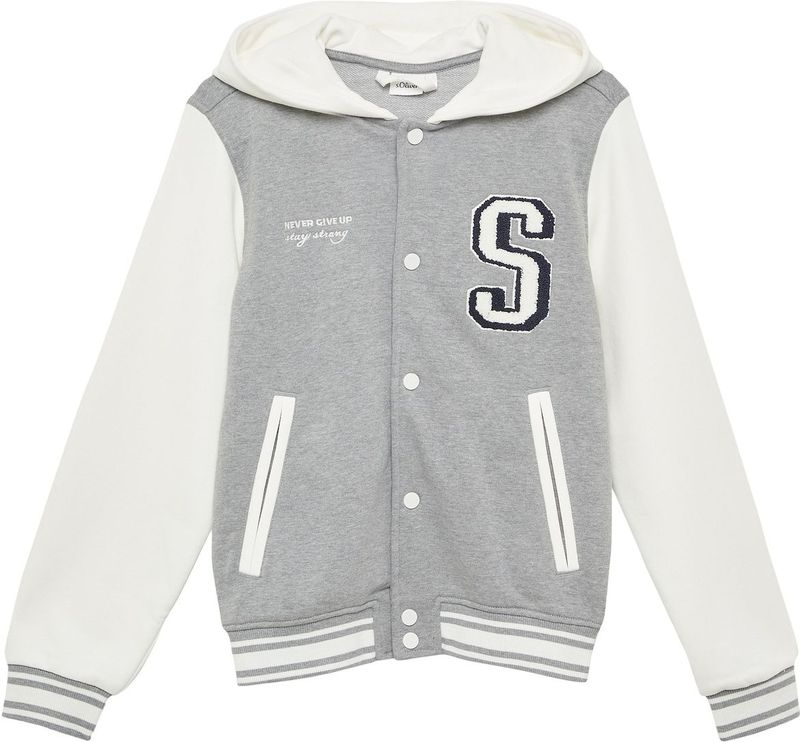 s.Oliver RED LABEL - Sweatjack - Two-tone - Regular Fit - Kinderen