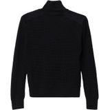 s.Oliver - Trui - Korte Rits - Lange Mouwen - Opstaande Kraag