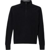 s.Oliver - Trui - Korte Rits - Lange Mouwen - Opstaande Kraag