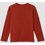 s.Oliver - T-Shirt - Zwart - Lange Mouwen - Graffitiprint