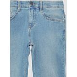 Jeans - Klassieke Jeans - Rechte Pijpen - 5-Pocket Ontwerp - Used-Effect Wassing