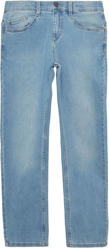 Jeans - Klassieke Jeans - Rechte Pijpen - 5-Pocket Ontwerp - Used-Effect Wassing