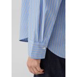 s.Oliver RED LABEL - Overhemdblouse - Regular Fit - Gestreept - Lange Mouwen