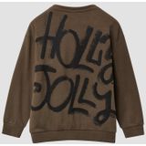 Sweatshirt - Kerstthema - Oversized Pasvorm - Zacht - Geborstelde Stof