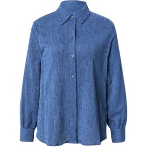 s.Oliver - Blouse - Saffier - Klassieke Blouse - Lange Mouw