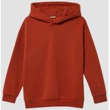 s.Oliver hoodie met backprint donker oranje
