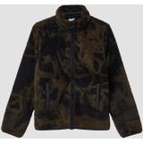 s.Oliver - Indoor-Jacke - Teddyjas - Zacht - Met All-over Print