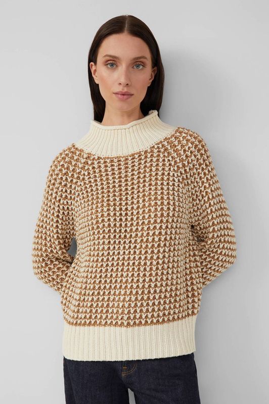 s.Oliver RED LABEL - Gebreide Pullover - Regular Fit - Two-tone