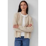 s.Oliver RED LABEL - Gebreid Jack - Regular Fit - Dames - Effen/Gestructureerd