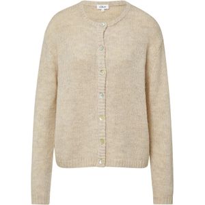 s.Oliver RED LABEL - Gebreid Jack - Regular Fit - Dames - Effen/Gestructureerd