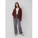 Vest - V-hals - Zacht - Stretchy Katoenmix - Grof Gebreid Patroon