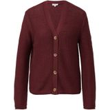 Vest - V-hals - Zacht - Stretchy Katoenmix - Grof Gebreid Patroon