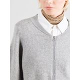 s.Oliver - Gebreid Vest - Grijs - Knitwear