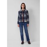 s.Oliver RED LABEL - Wollen Jack - Regular Fit - Met Sierknopen