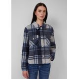 s.Oliver - Wollen Shacket - Blauw