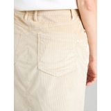 s.Oliver - Kokerrok - Lichtbeige - Gevoerde Zoom/Rand - 5-Pocket-Style