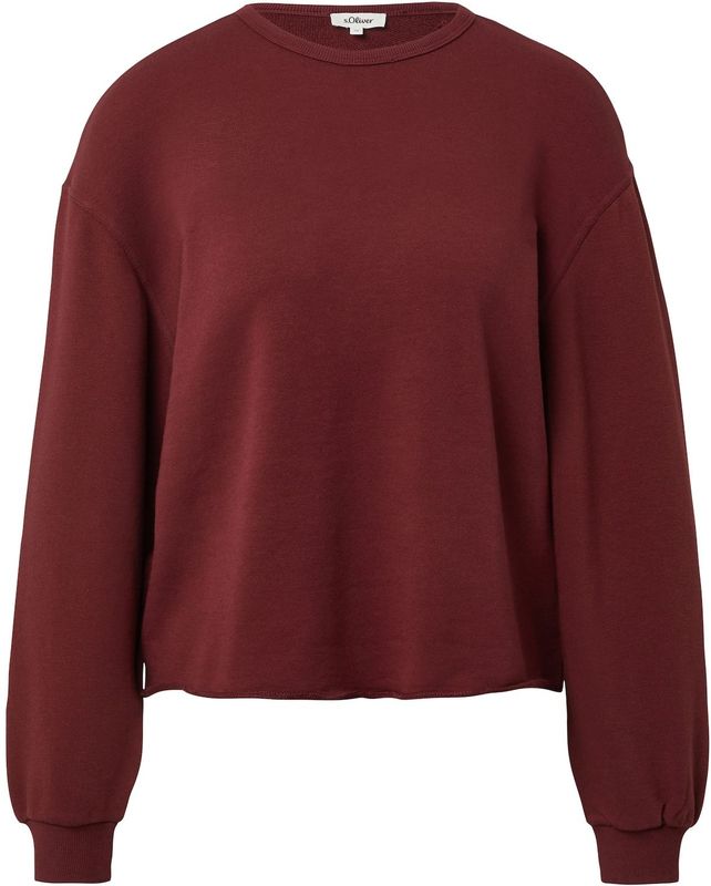 Sweatshirt - Cropped - Zacht - Relaxte Pasvorm
