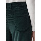 s.Oliver - Ribbroek - Katoenmix - Mid-rise - Normale Pasvorm - Rechte Pijpen