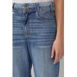 Wide leg jeans van katoenmix, model SURI'