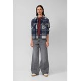 Wide leg jeans van katoenmix, model SURI'