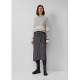 Rok - Imitatiesuède - Midirok - Hoog Uitgesneden Pasvorm