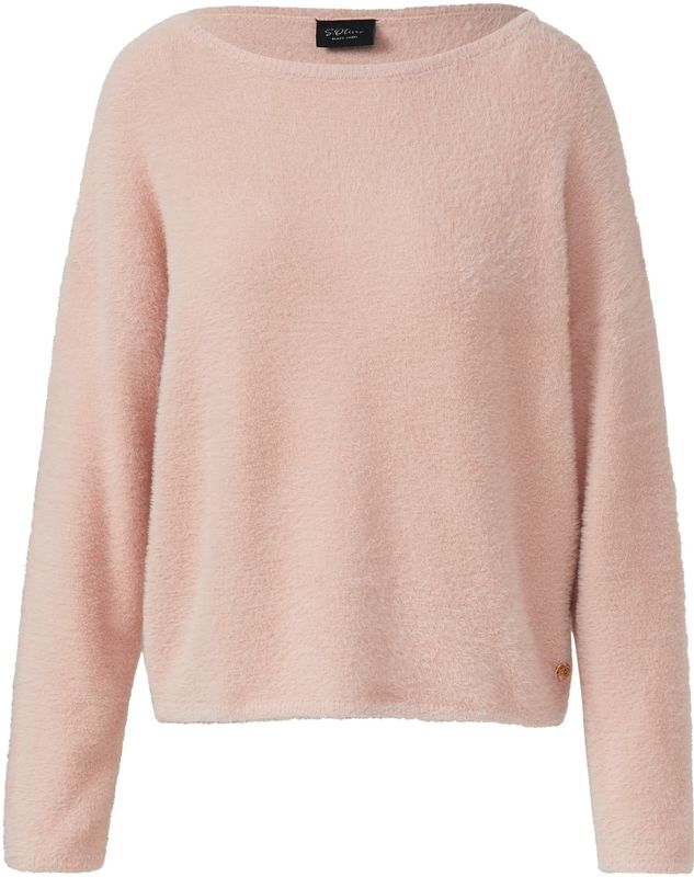 Gebreide Trui - Normale Pasvorm - Lange Mouwen - Boothals