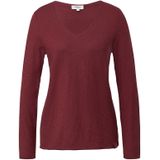 T-shirt - Longsleeves - Zacht en Behaaglijk - V-hals - Gerolde Zoom